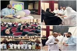 مراسم گرامیداشت روز بهورز و آیین تقدیر از بهورزان نمونه دانشگاه علوم‌پزشکی ایرانشهر برگزار شد.